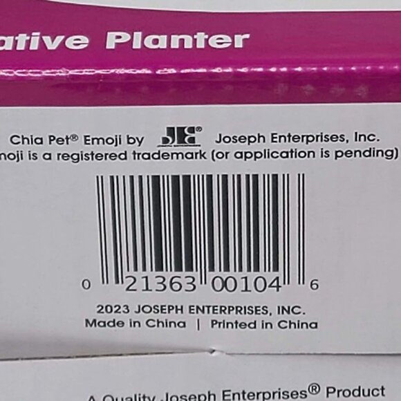 Chia Pet Emoji Poopy W/ Seed Pack Collectible Decorative Planter New Open Box - Picture 8 of 16